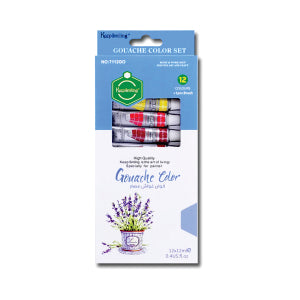 Keep Smiling Gouache Color Set | High-Pigment Artist Gouache Paints