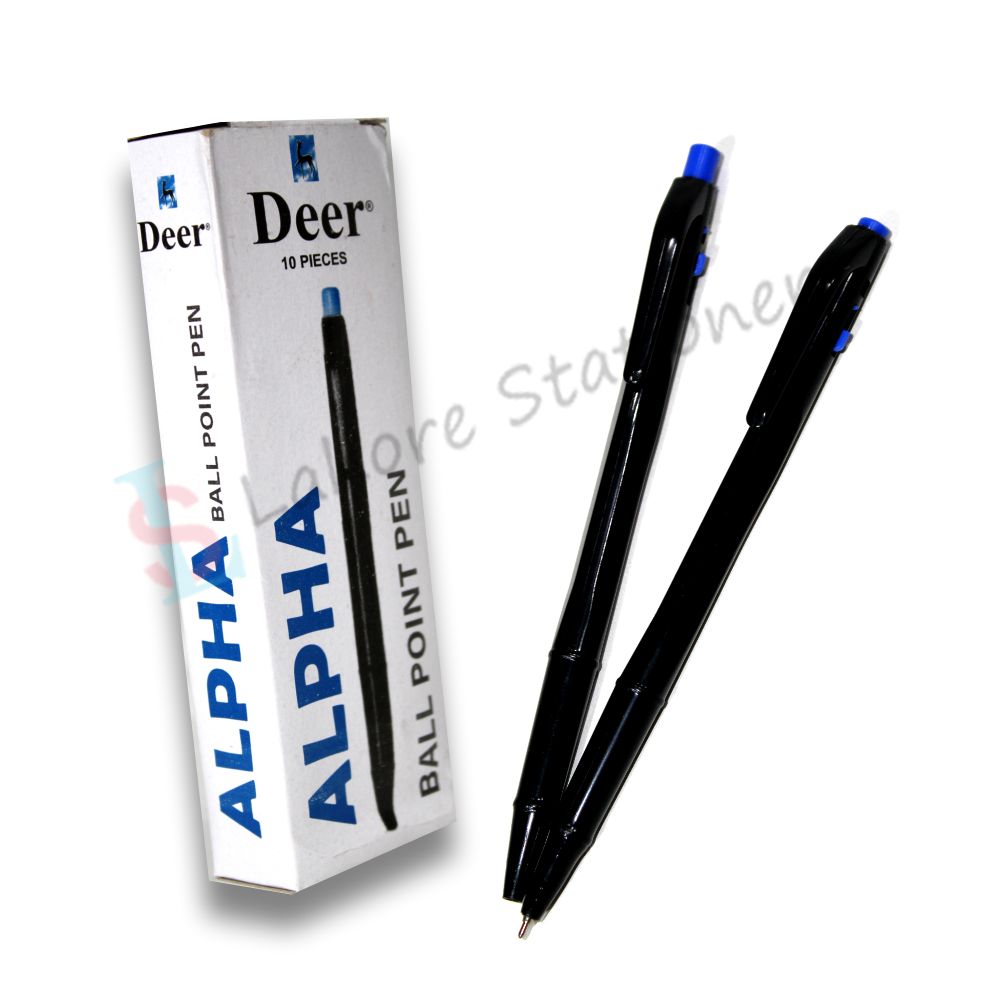 Deer Alpha Ballpoint Pack of 10