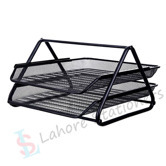 Letter Tray 2 Step Metal Mesh