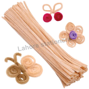 100pcs High-Density 12-Inch Velvet Pipe Cleaners Soft Chenille Stems for Crafts & DIY Projects