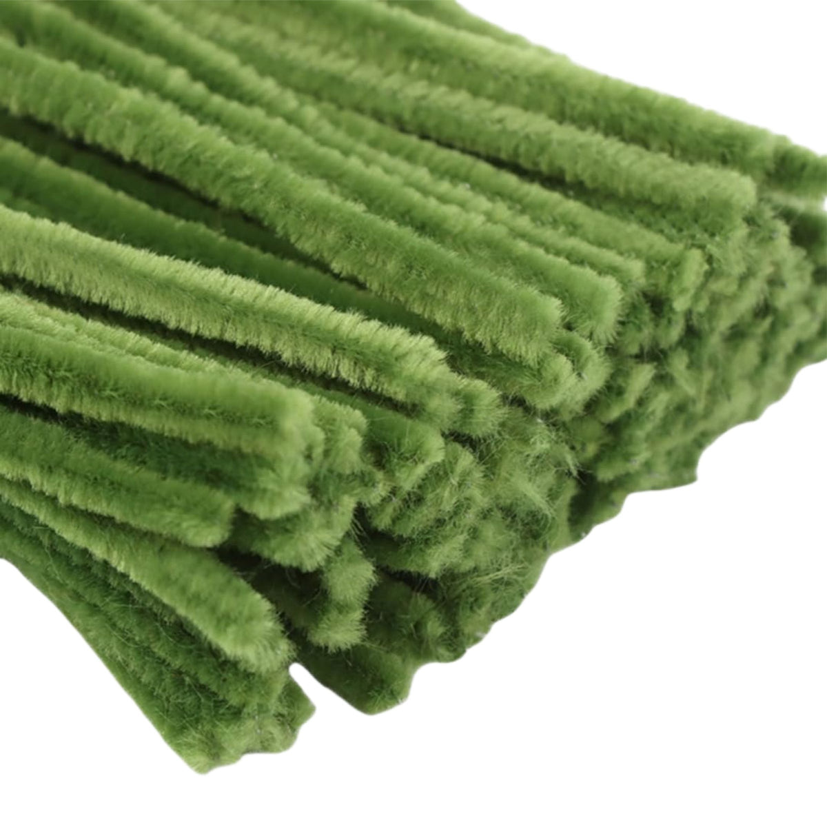 Pipe Cleaners 100pcs High-Density 12-Inch Velvet Soft Chenille Stems for Crafts & DIY Projects
