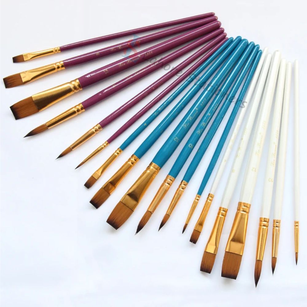 Artist Paint Brush Set of 6 Pcs