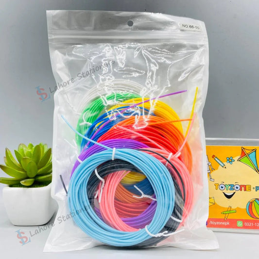 3D Pen Wire 10 Pcs Pack for Filament Realistic Printing 3D Pen Filament Refills