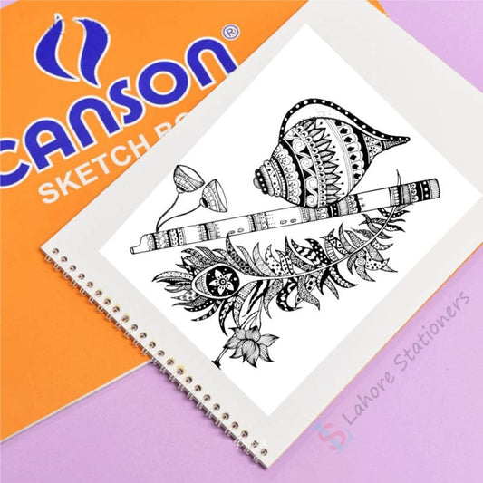 Canson Spiral Sketch Book For Sketching Drawing Pad