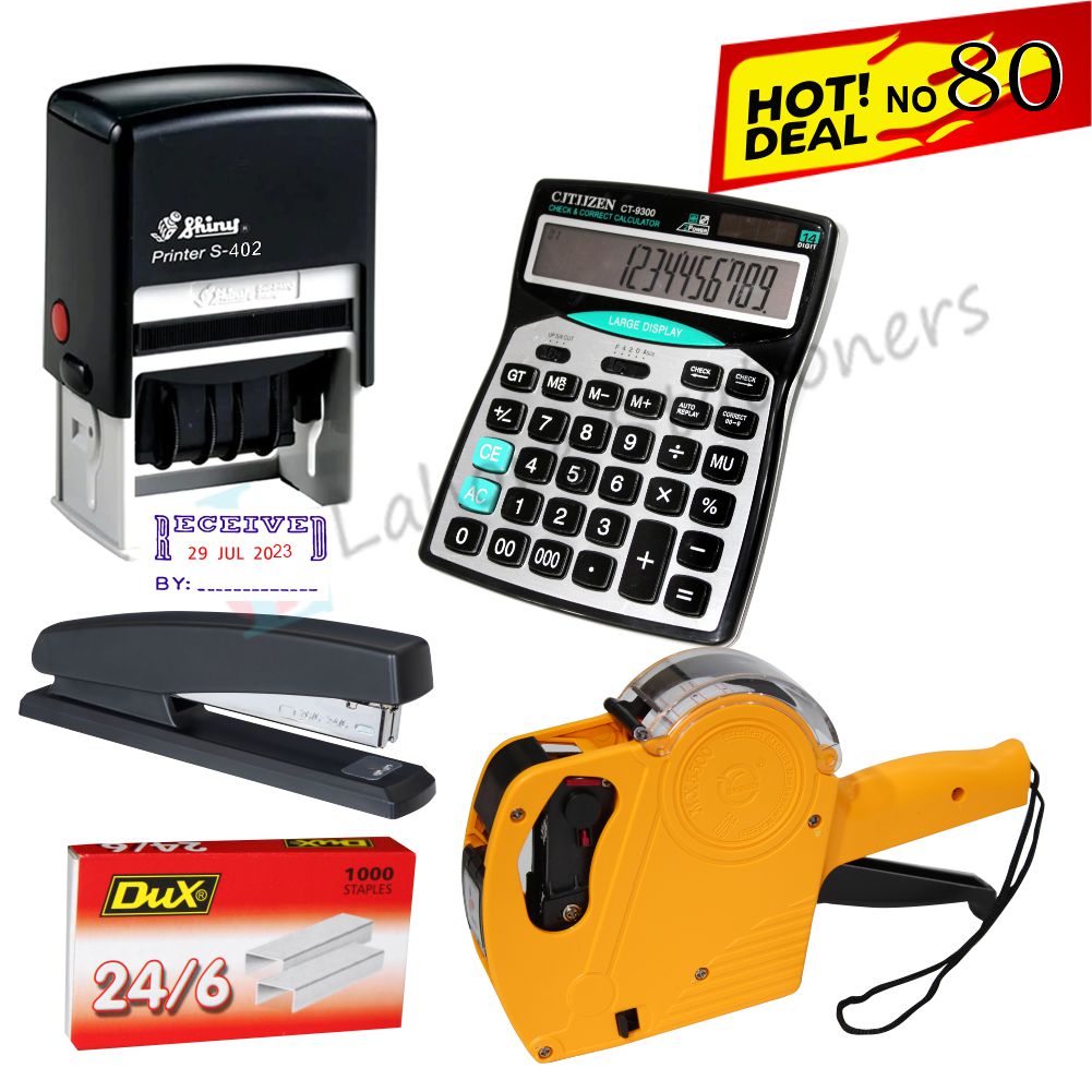 Deal 80 – Price Tag Machine & Essential Shop Tools