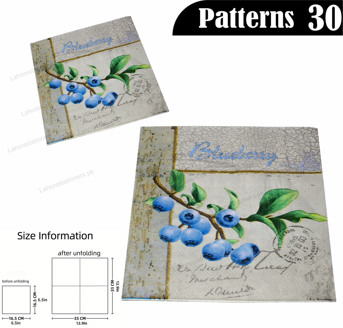 Decorative Decoupage Paper Napkins Crafting & DIY Projects