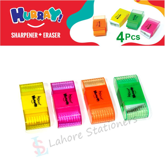 Deer Sharpener 2 in 1 Sharpener + Eraser Dual fun