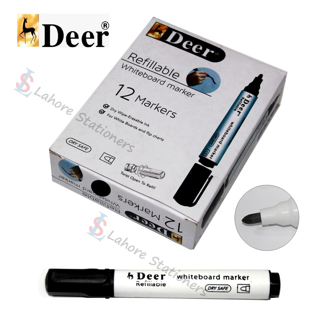 Deer White Board Marker Refillable
