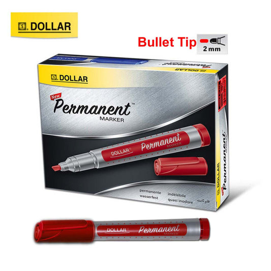 Dollar Permanent Marker Round & Cut Nib