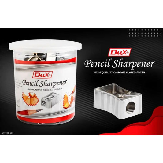 Dux Sharpener Silver Jar (Art No-503)50Pcs Sharpener