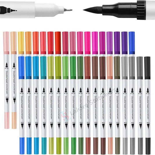 Watercolor Brush Pen Marker Dual Tip