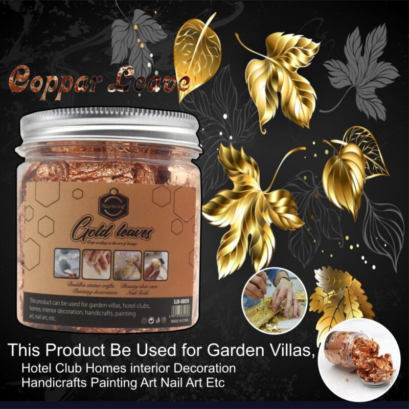 Gold Leaf Art Decoration Gold Foil Filling Materials Jewelry Making Resin Mold Fillings Far Art Materials