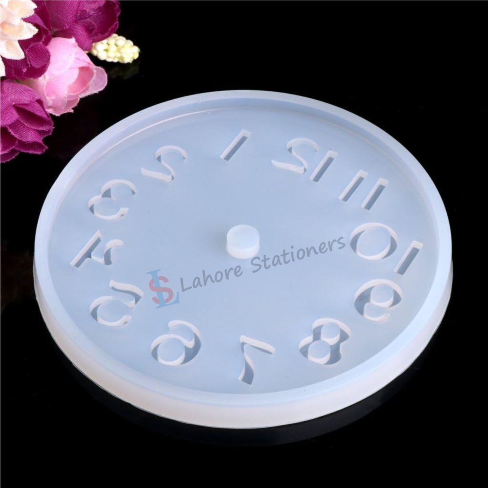 Clock Silicone Mold Handmade Crafts Clock For Resin