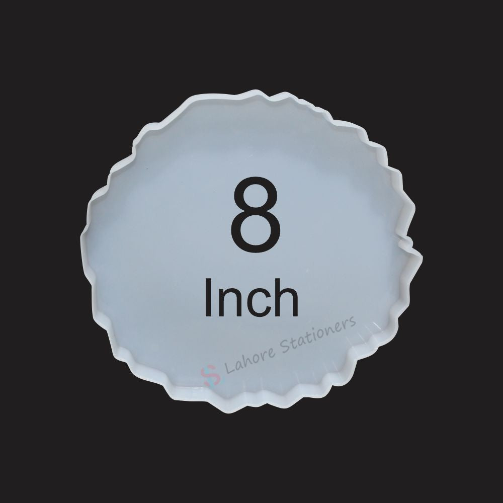 Irregular Round Nikah Tray Silicon Mold Different size available