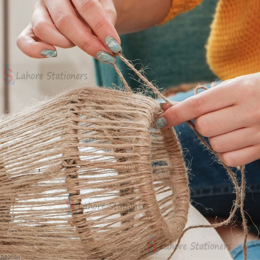 Jute Roll 2 Piece Thread Decor Supplies