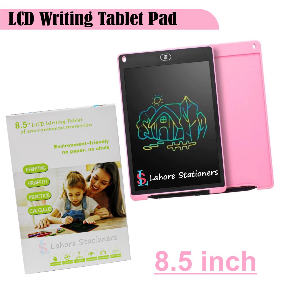 LCD Electronic Writing Board Tablet For Kids 8.5 Inches