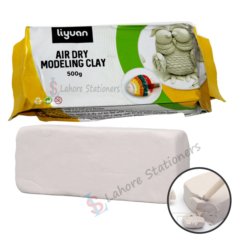 Liyuan Air Dry Modeling Clay 500g Air Drying Time 24h