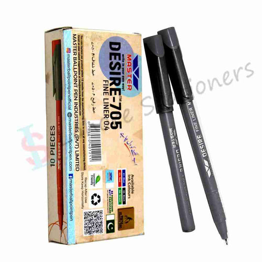 Master Desire Fine Liner Pointer Pack of 10 Pcs