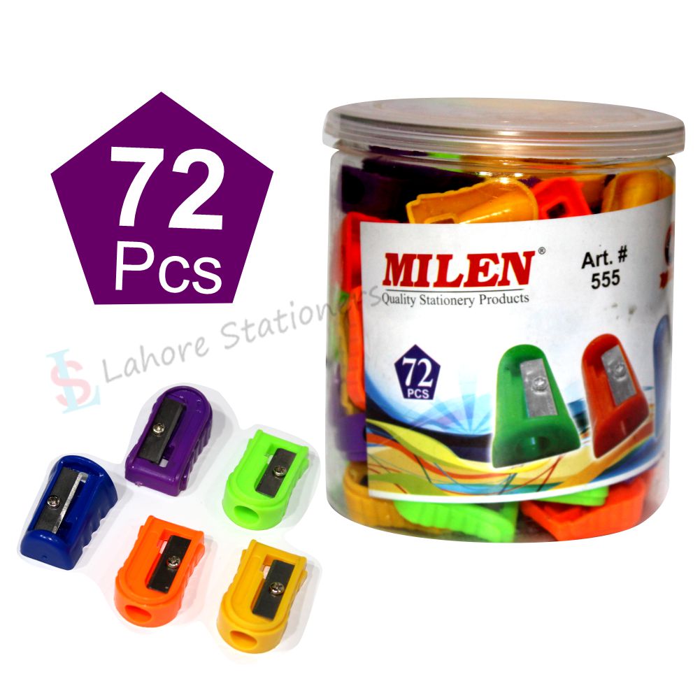 Milen Sharpener 72 Pcs Art No 555 Box