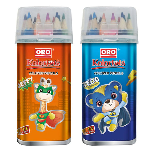 Oro Kolortots 12 Color Pencil (Half)