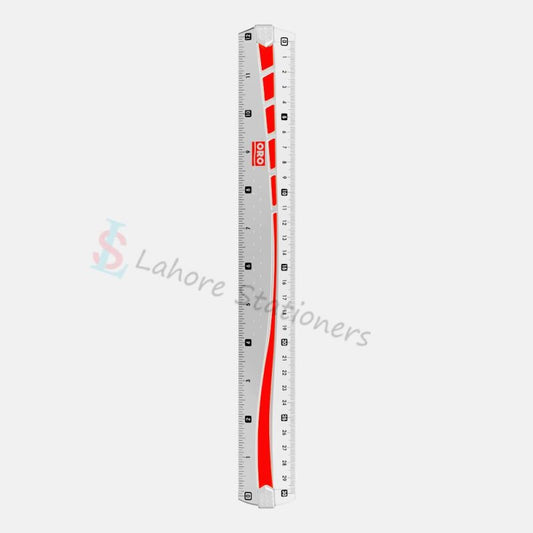 ORO Plastic Scale 12 Inch