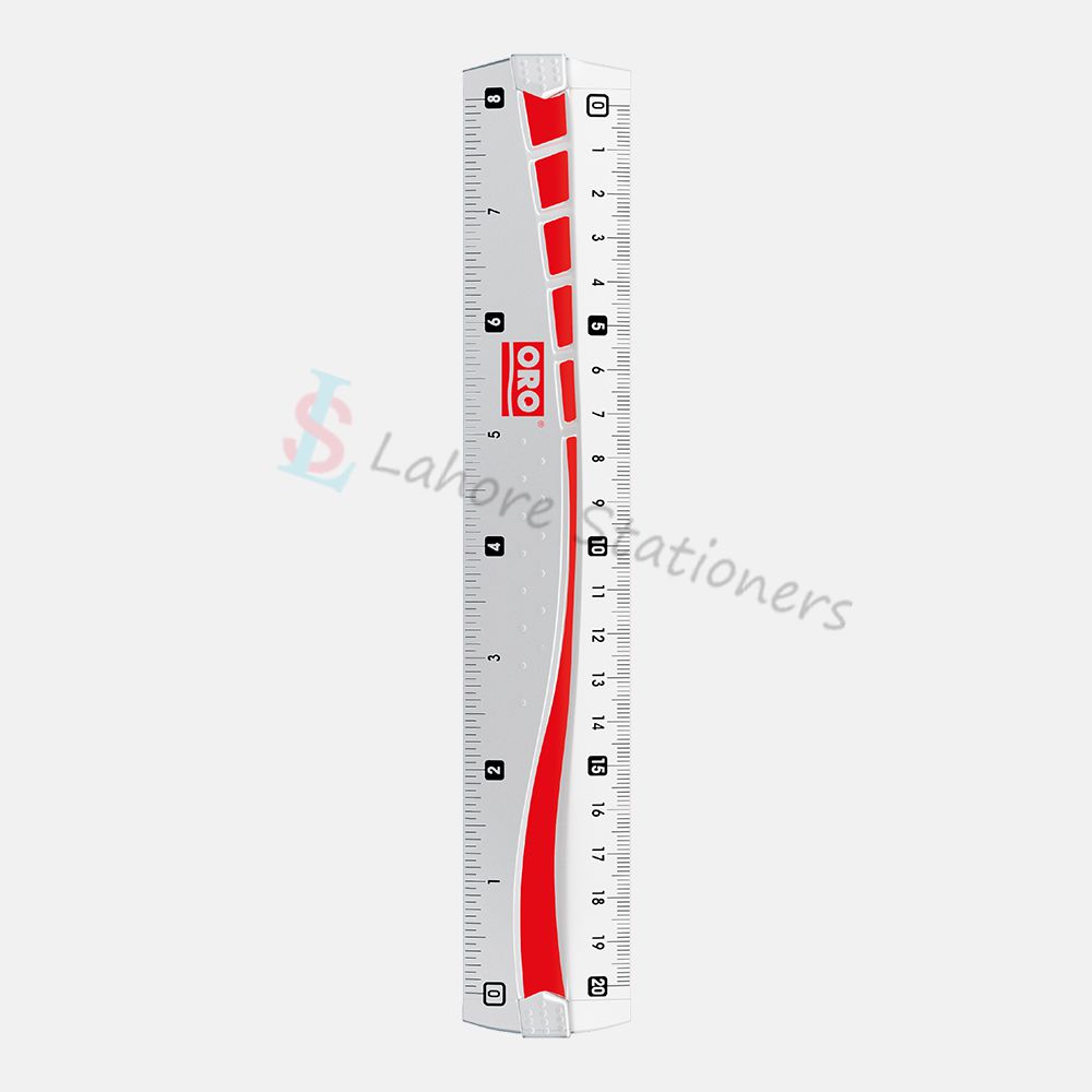 ORO Plastic Scale 8 Inch