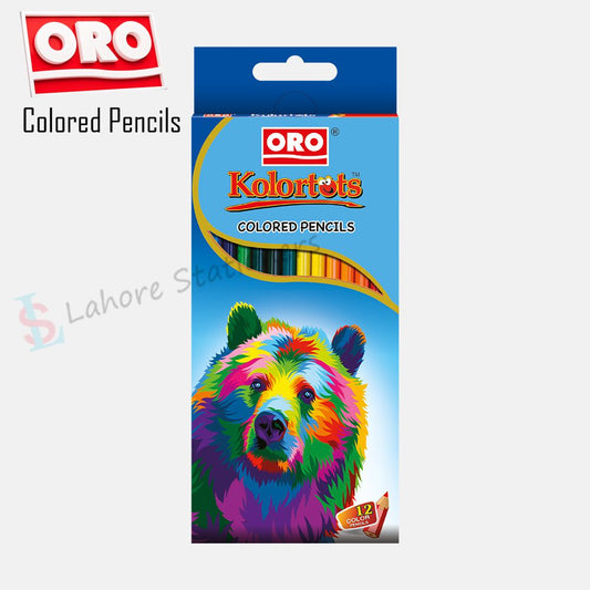 ORO Color Pencils 12 Full Size