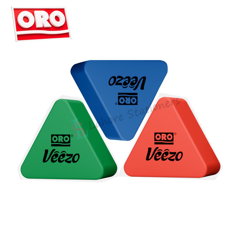 ORO Veezo Eraser Colorful 72 Pcs