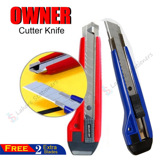 Owner Paper Cutter Knife High Quality Cutter With Two Extra Blades