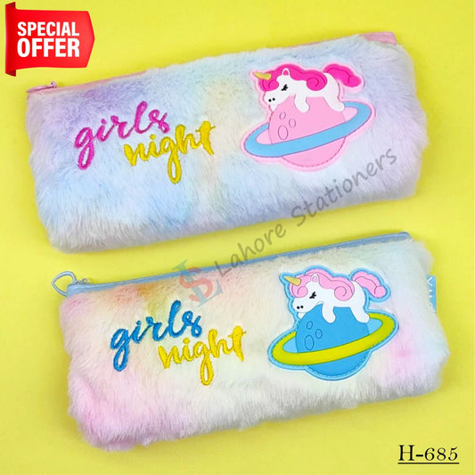 Fancy Pencil Pouch Geometry Box Art No:H-685