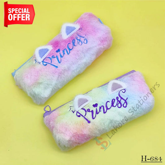 Fancy Pencil Pouch Geometry Box Art No:H-684