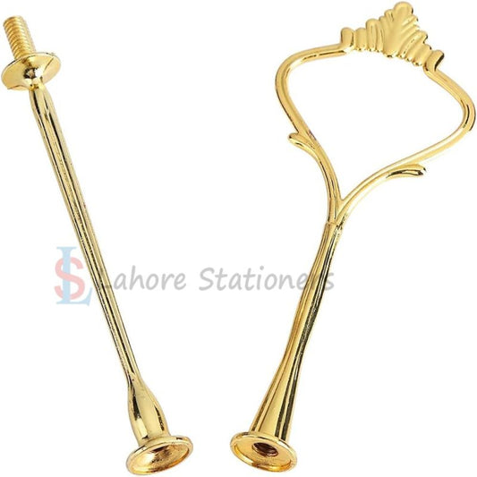 Cake Plate Stands Tier Plate Handle 3 Pcs Set