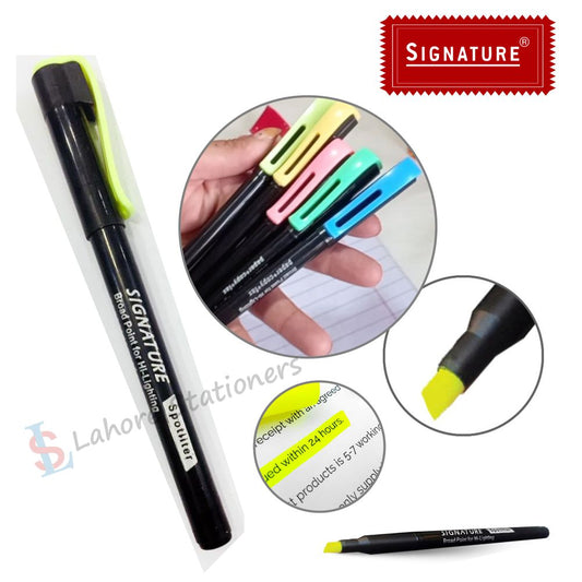 Highlighters Signature Spotliter Pack of 5Pcs