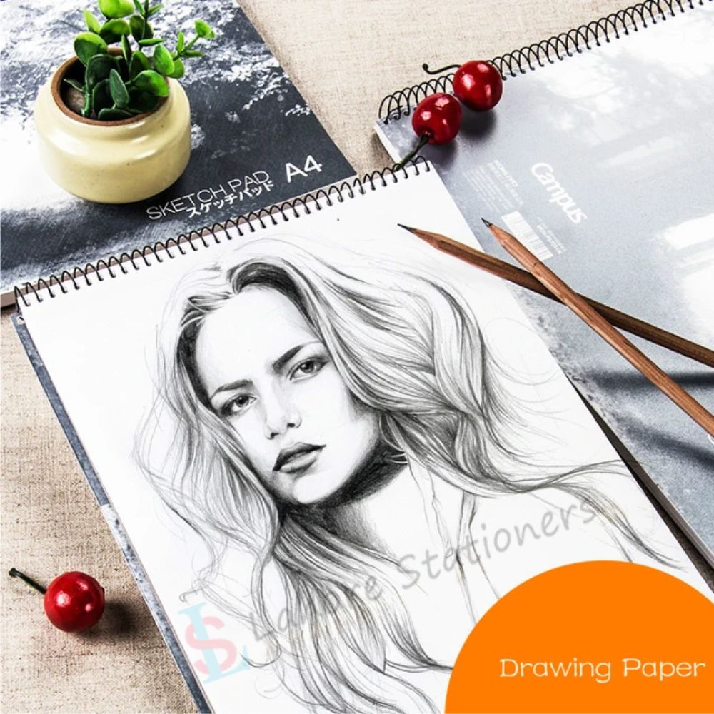 Sketchbook Artist Pad Size A3,A4 High Quality Drawing and Sketch Pad A4