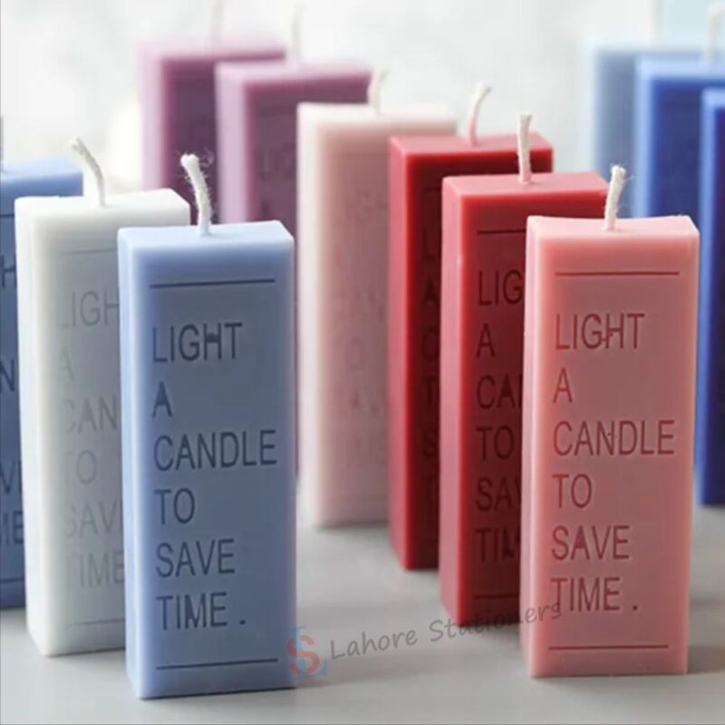 Long Letter Candle Silicone Mold DIY Candle & Resin Craft Mold