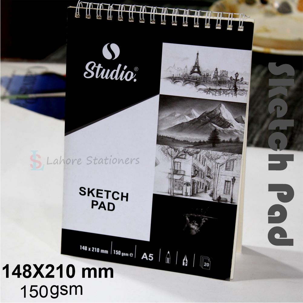 Studio Sketchbook A5 For Professional Drawing Artes