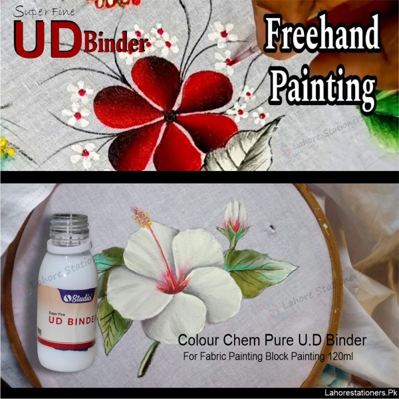 Studio UD Binder 120ml for Fabric Painting