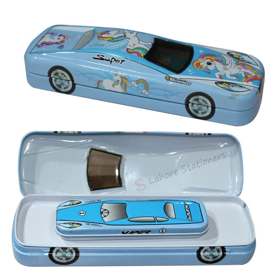 Metal Geometry Box Car Shaped