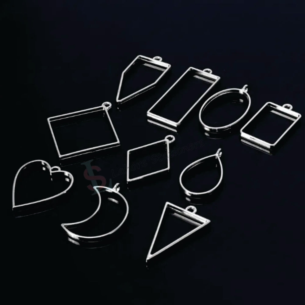 Bezel Pendant for Resin Jewelry Metal Frame