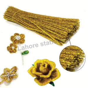100pcs High-Density 12-Inch Velvet Pipe Cleaners Soft Chenille Stems for Crafts & DIY Projects