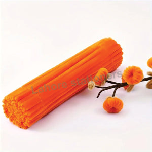 100pcs High-Density 12-Inch Velvet Pipe Cleaners Soft Chenille Stems for Crafts & DIY Projects