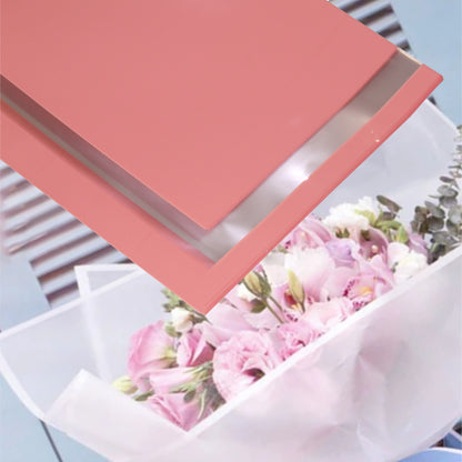 Flower Bouquet Wrapping Plastic Sheets – Pack of 20 | Transparent Floral Gift Wrap