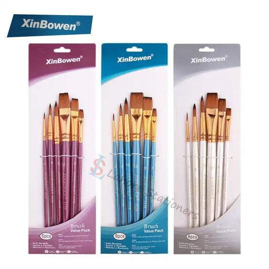 Artist Paint Brush Set of 6 Pcs