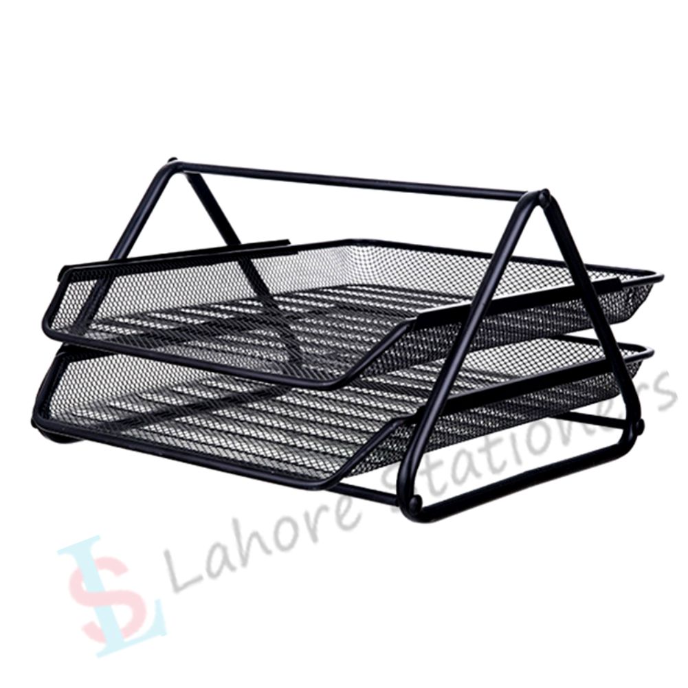 Letter Tray 2 Step Metal Mesh