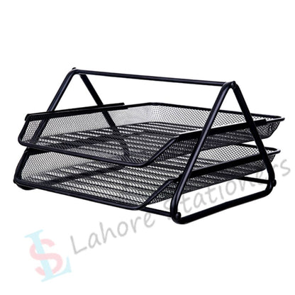 Letter Tray 2 Step Metal Mesh