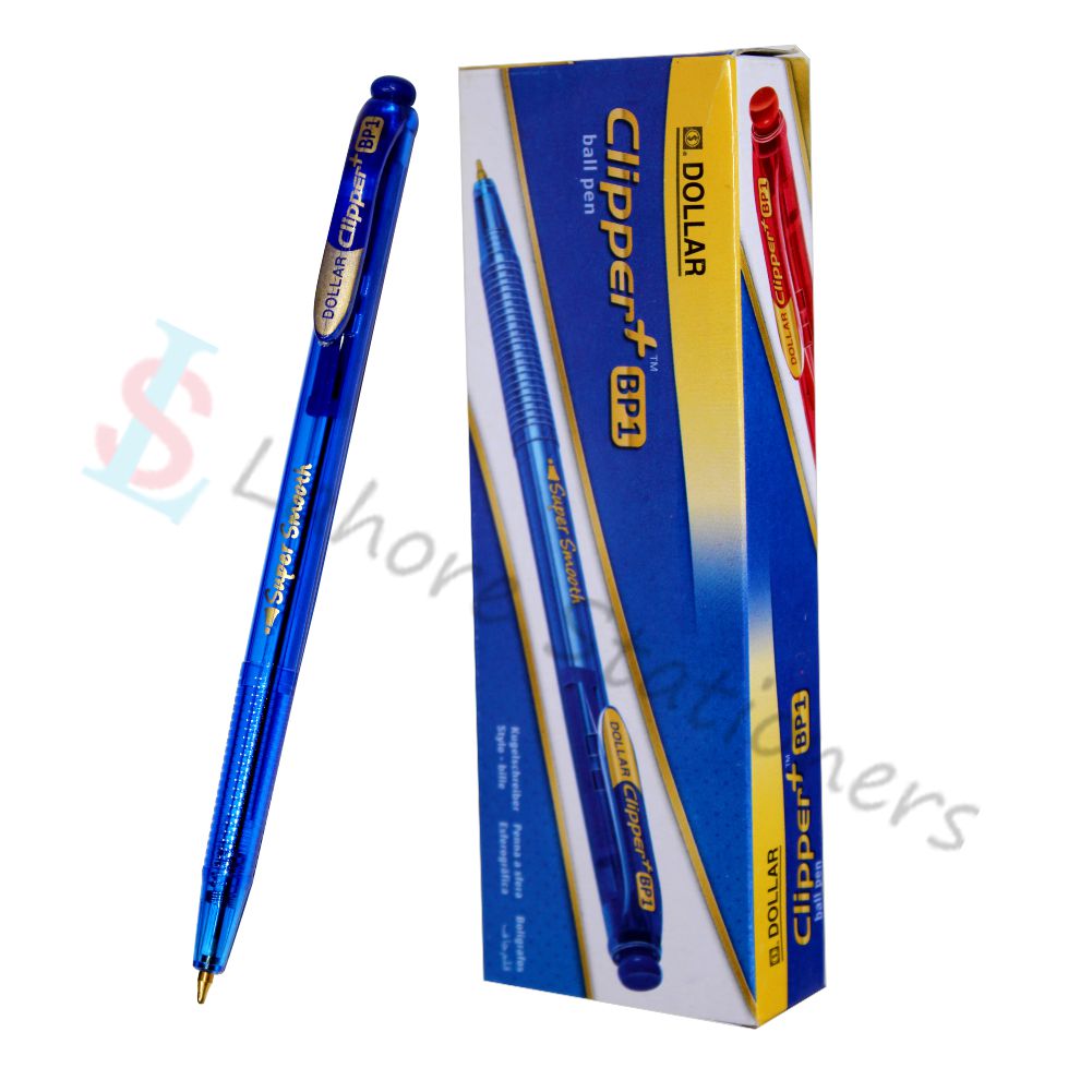 Dollar Clipper Ballpoint Pen Pack of 10