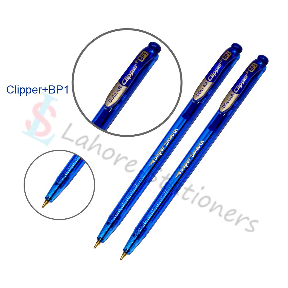 Dollar Clipper Ballpoint Pen Pack of 10
