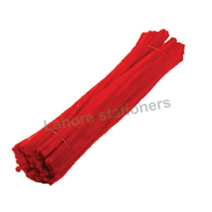 100pcs High-Density 12-Inch Velvet Pipe Cleaners Soft Chenille Stems for Crafts & DIY Projects
