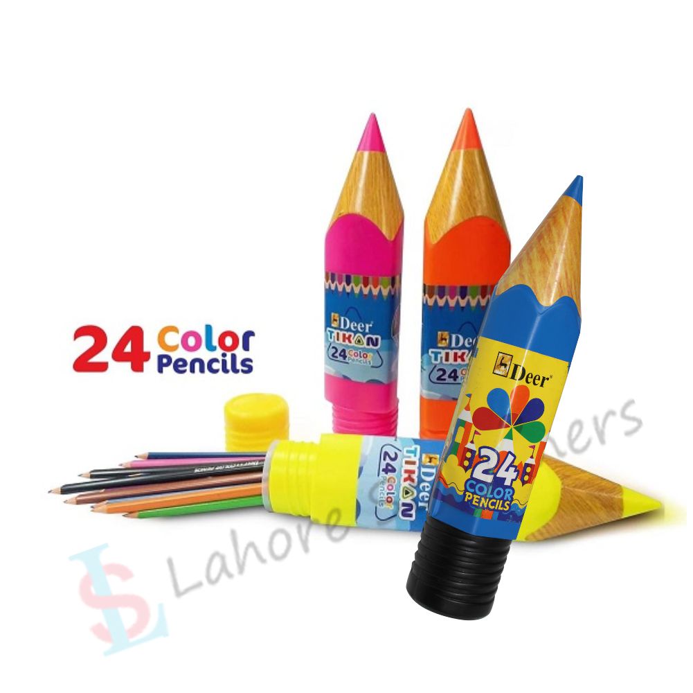 Deer Color Pencil Jar For Kids