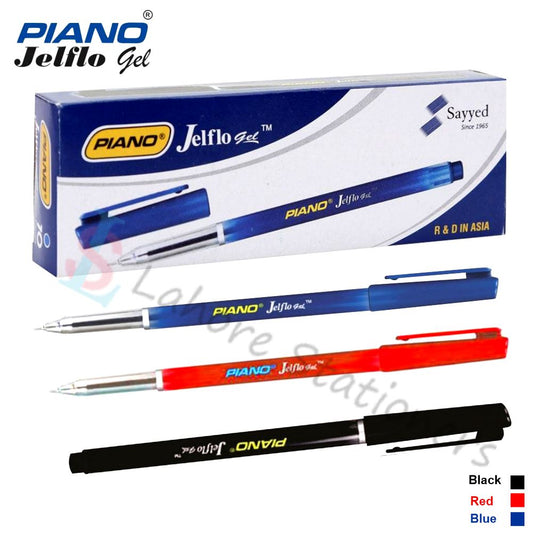 Piano Jelflo Gel Pens 10 Pcs Packet
